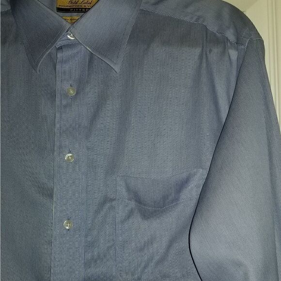 Roundtree & Yorke | Gold Label 16.5/34 French Cuff - Picture 2 of 6